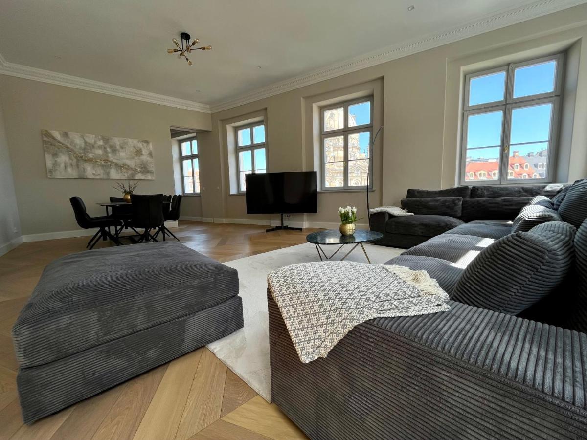 דרזדן Luxury Home / 3-Raum-Suite An Der Frauenkirche / 6 מראה חיצוני תמונה
